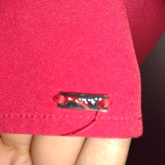 Mayoral girls red dress. - Picture 3 of 5